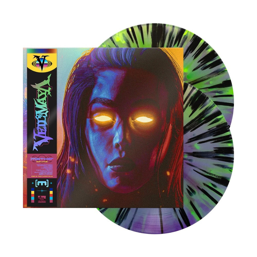 Veil Of Maya - Mother (Deluxe) Exclusive Limited Green/Grey/Purple with Black/Neon Green Splatter Color Vinyl 2x LP