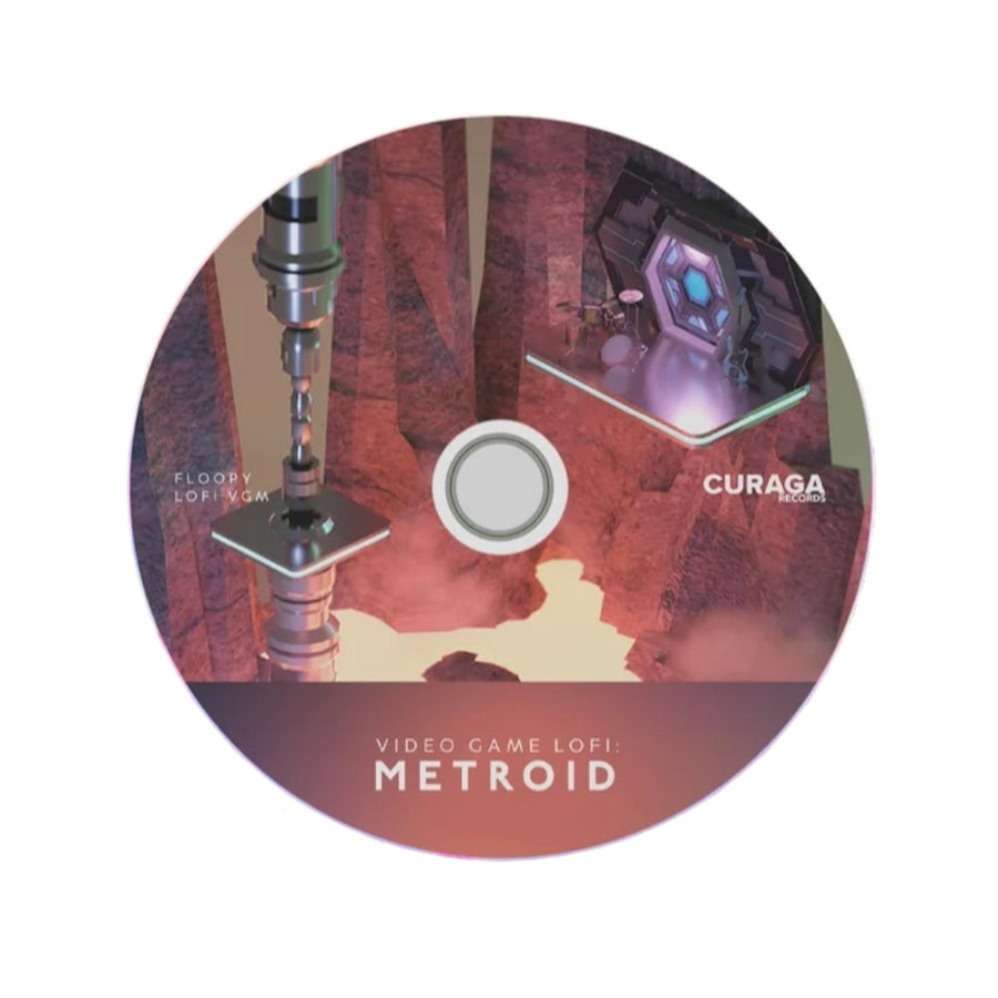 Video Game LoFi: Metroid - floopy, LoFi VGM Exclusive Limited Edition Compact Disc