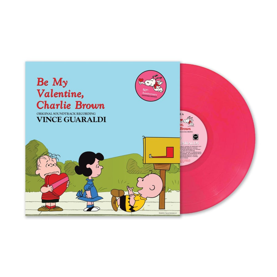 Vince Guaraldi - Be My Valentine, Charlie Brown OST Exclusive Limited Puppy Love Pink Color Vinyl LP