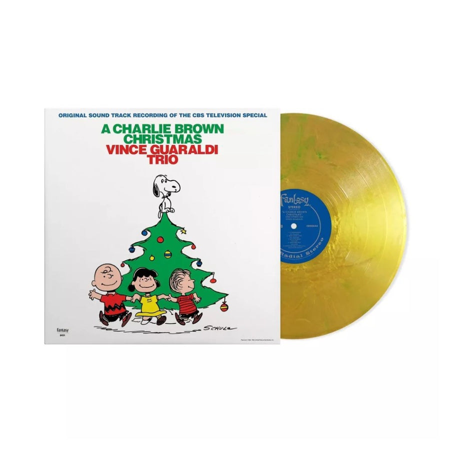 Vince Guaraldi Trio - A Charlie Brown Christmas Exclusive Limited Metallic Gold/Green Color Vinyl LP 2024