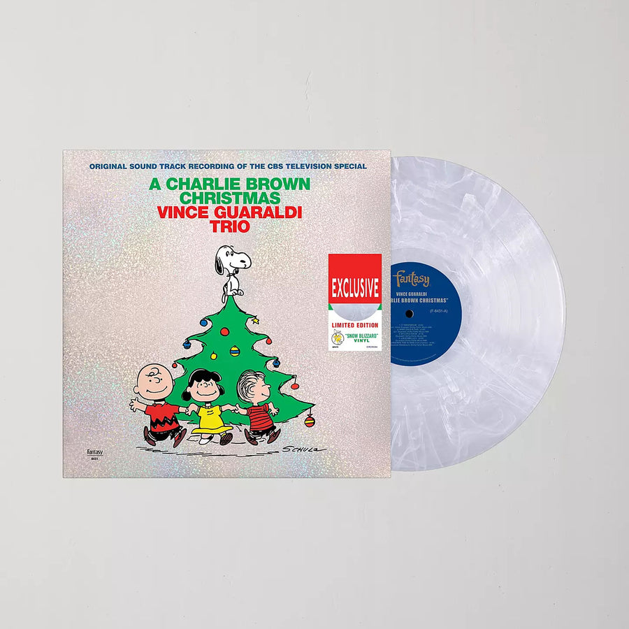 Vince Guaraldi Trio - A Charlie Brown Christmas Exclusive Limited Snow Blizzard Color Vinyl LP