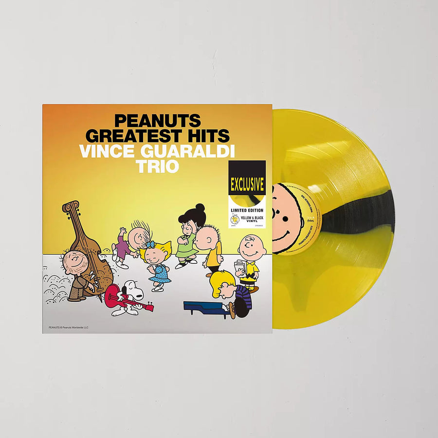 Vince Guaraldi Trio - Peanuts Greatest Hits Exclusive Black & Yellow LP Vinyl