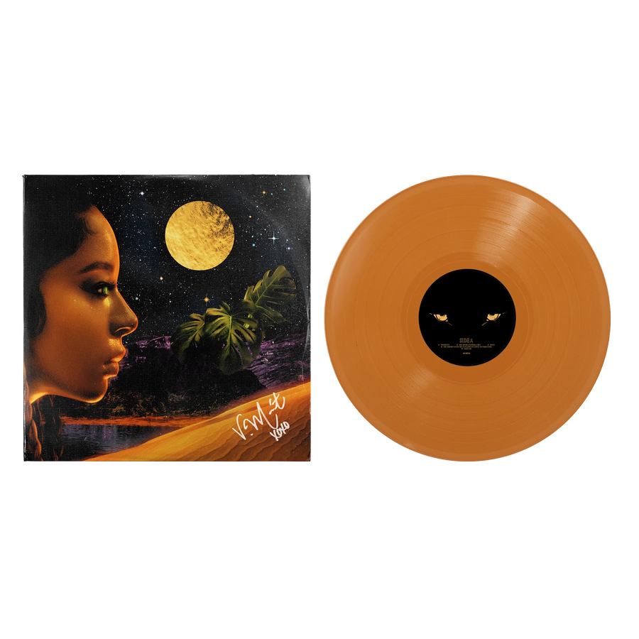 Victoria Monet JAGUAR 5 Year Anniversary Brown Vinyl LP (Signed Cover) #500 Copies