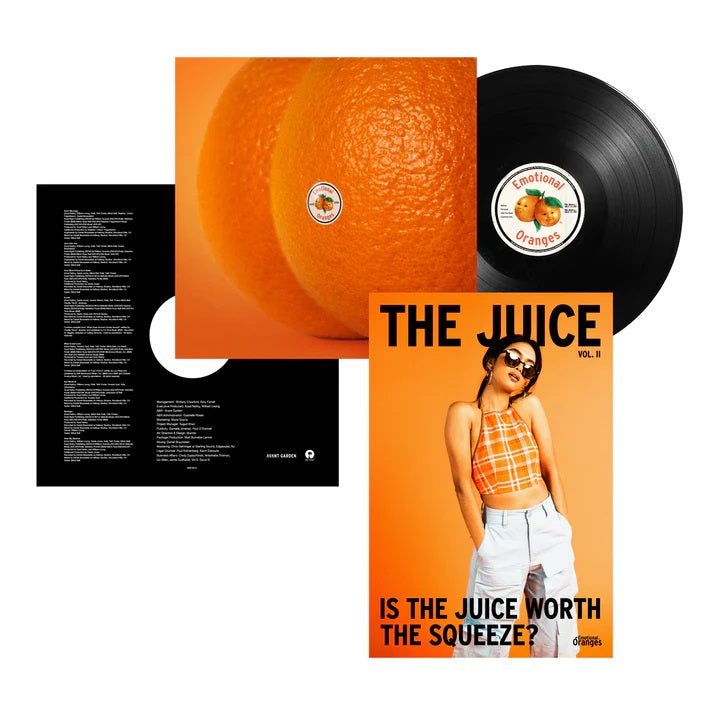 Emotional Oranges - The Juice Vol. 2 Limited Edition Exclusive Black vinyl LP