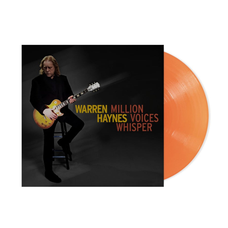 Warren Haynes - Million Voices Whisper Exclusive Limited Translucent Orange Crush Color Vinyl 2x LP