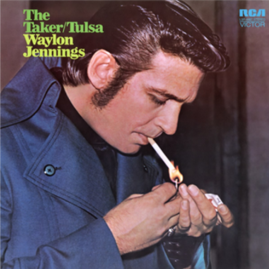 Waylon Jennings - The Taker/Tulsa Exclusive VMP Club Edition Country LP Olive Green Color Vinyl ROTM