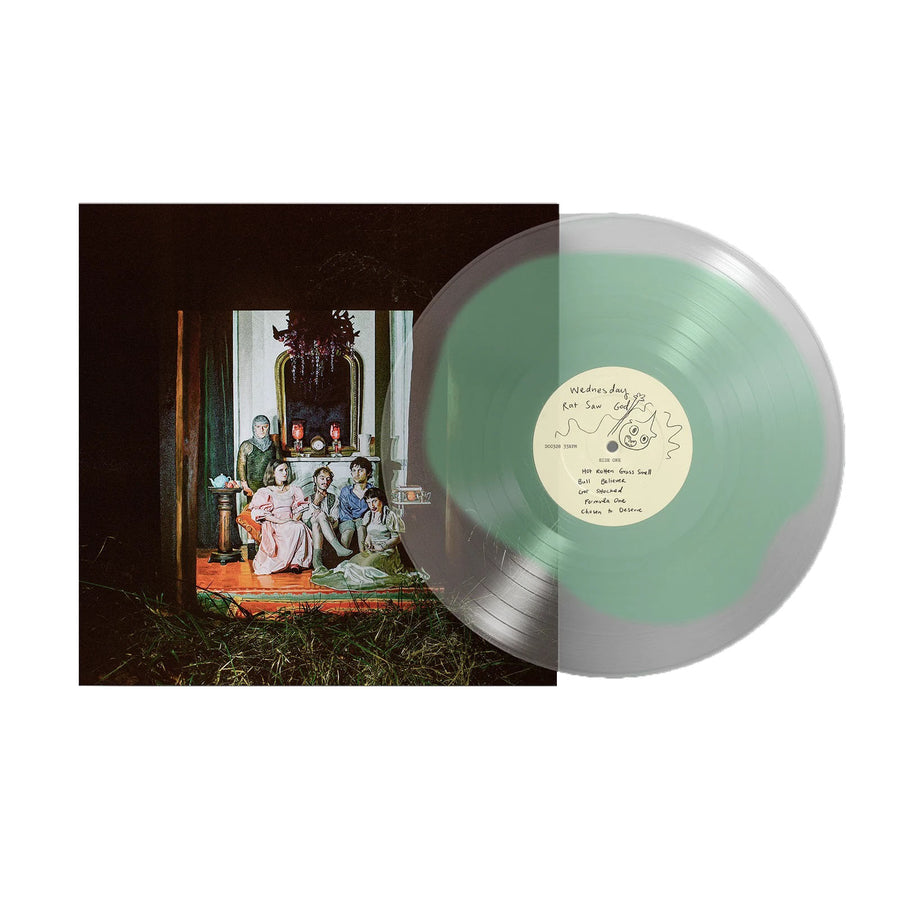Wednesday - Rat Saw God Exclusive Limited Edition Clear Green Color Vinyl LP Record