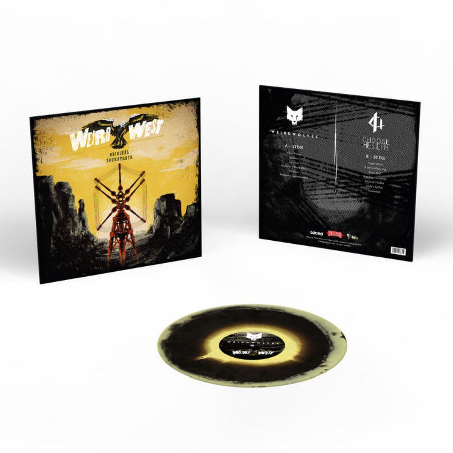 Weird West Original Soundtrack Exclusive Limited Yellow/Black A-side/B-side Effect Color Vinyl LP