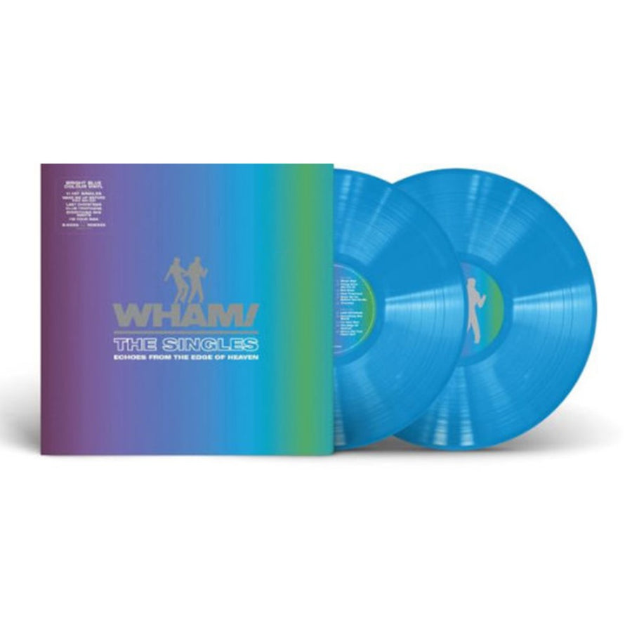 Wham - Singles: Echoes From The Edge Of Heaven Exclusive Limited Edition Bright Blue Color Vinyl 2x LP Record