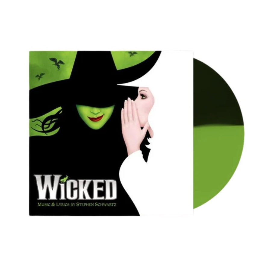 Wicked Original Broadway Cast Recording Exclusive Limited Green/Black Color Vinyl 2x LP