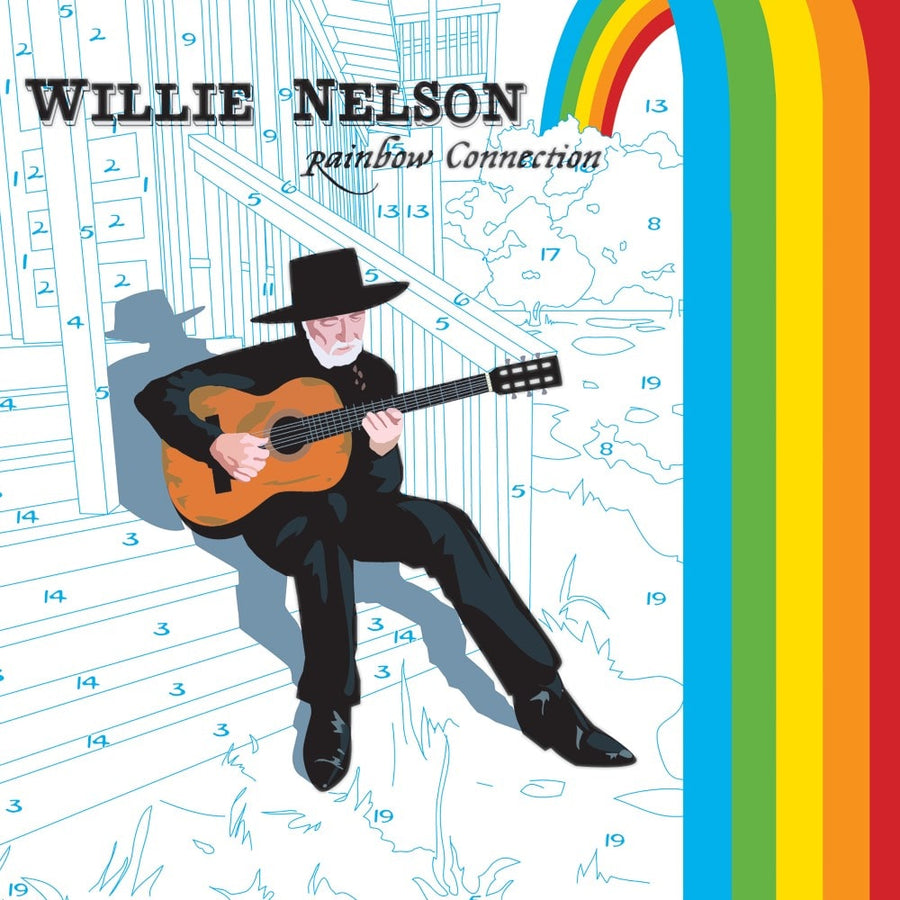 Willie Nelson - Rainbow Connection Exclusive Limited Translucent Orange Color Vinyl LP