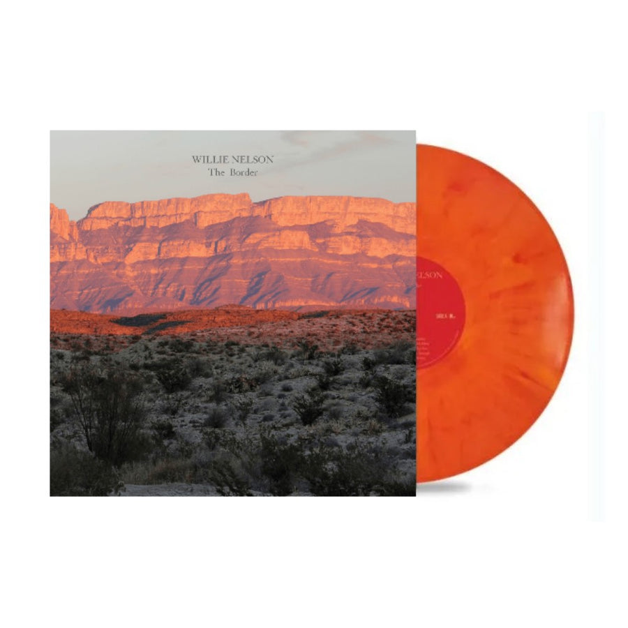 Willie Nelson - The Border Exclusive Limited Orange Color Vinyl LP