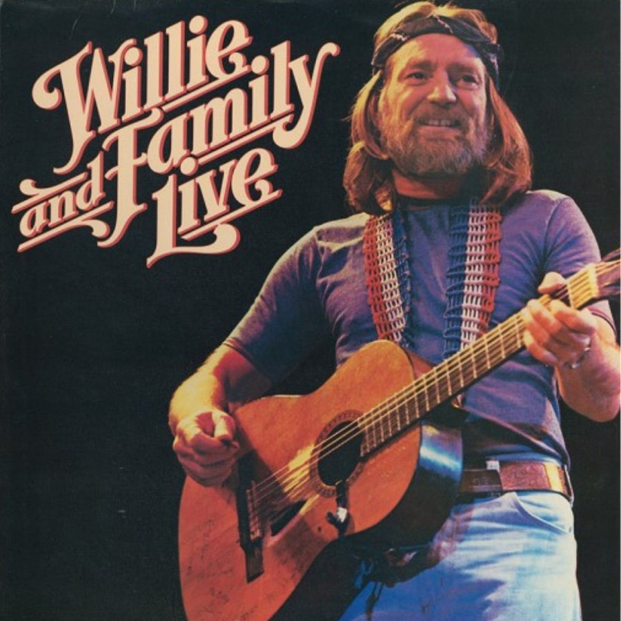Willie Nelson - Willie and Family Live 45th Anniversary Exclusive ROTM Club Edition Plum Galaxy Color Vinyl 2x LP