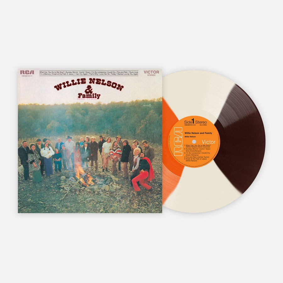 Willie Nelson - Willie Nelson & Family Exclusive Limited Club Edition Campfire Quad Vinyl ROTM