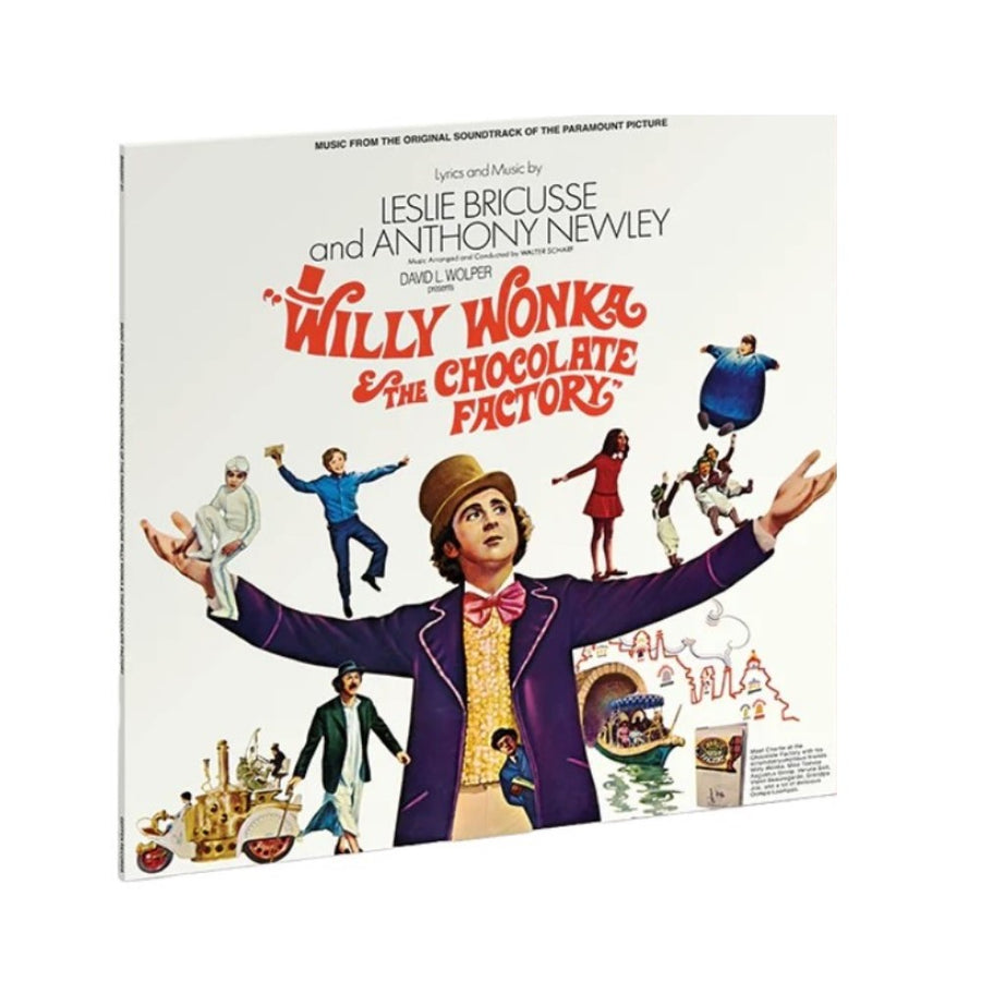 Willy Wonka & the Chocolate Factory Original Soundtrack Exclusive Limited Gold Color Vinyl LP