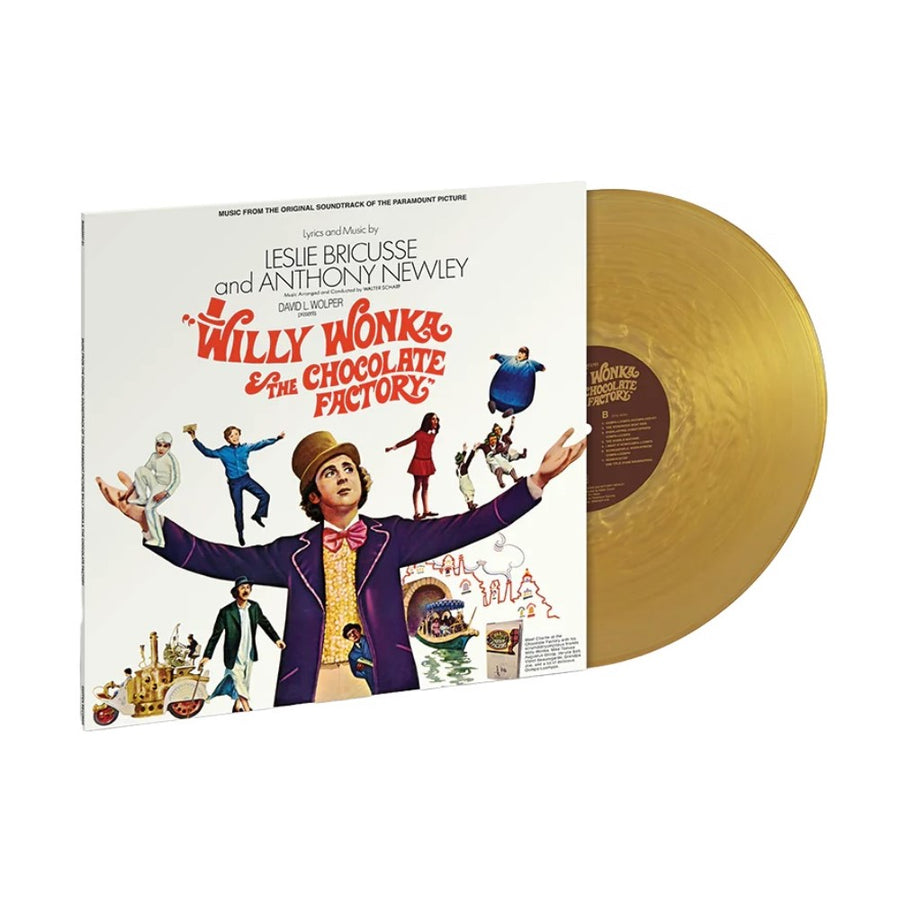 Willy Wonka & the Chocolate Factory Original Soundtrack Exclusive Limited Gold Color Vinyl LP