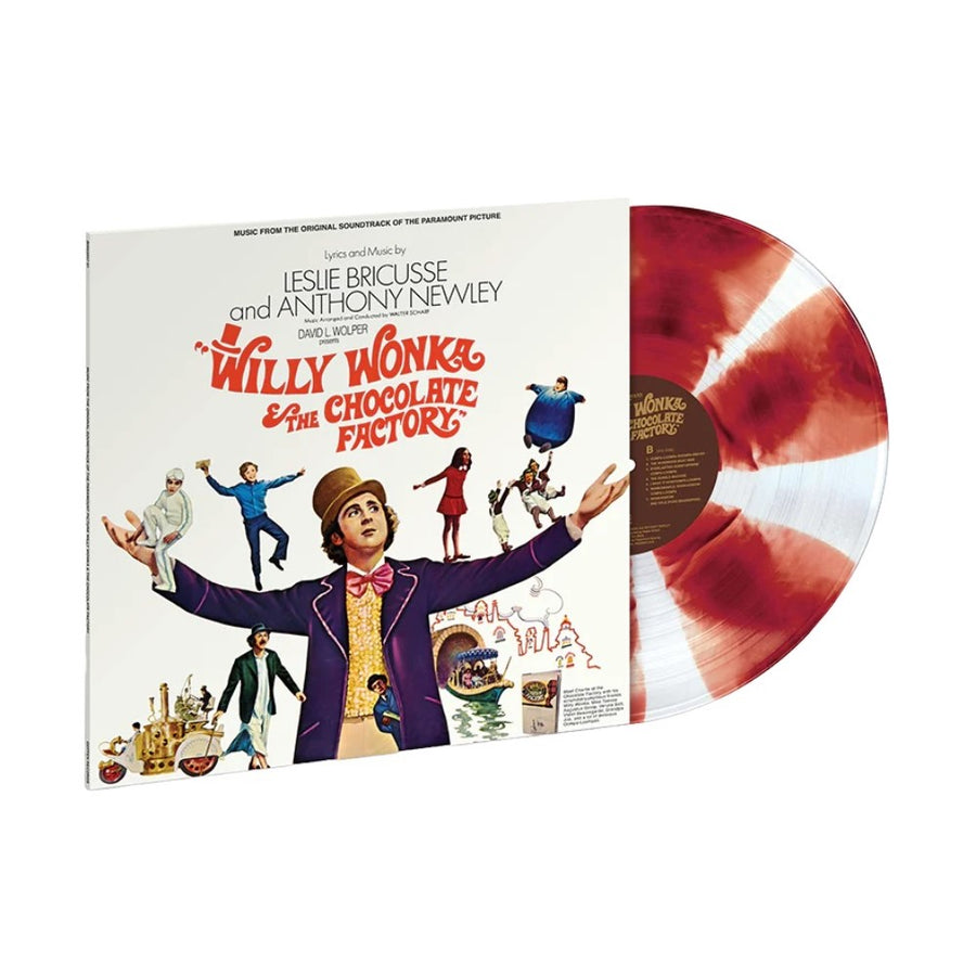 Willy Wonka & the Chocolate Factory Original Soundtrack Exclusive Limited Red/White Swirl Color Vinyl LP