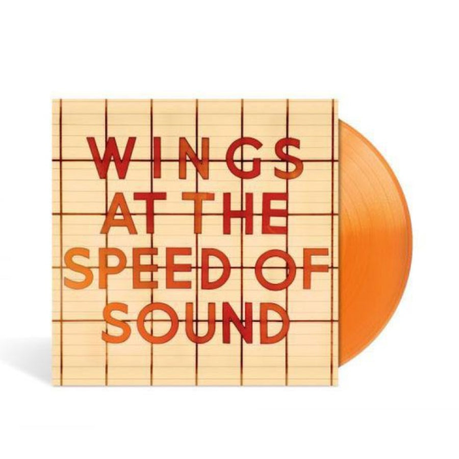 Wings - At The Speed Of Sound Exclusive Limited Orange Color Vinyl LP