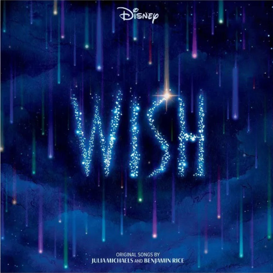 Wish Original Movie Soundtrack Exclusive Limited Blue Splatter Color Vinyl LP
