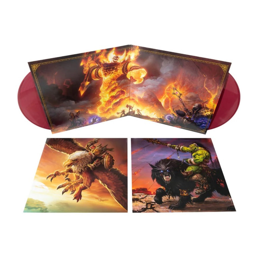 World of Warcraft Classic Exclusive Limited Horde Red Color Vinyl 2x LP