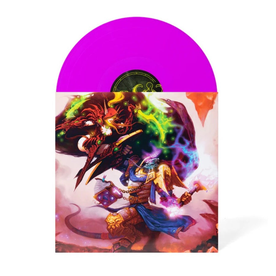 World of Warcraft: The Burning Crusade Exclusive Limited Burning Legion Purple Color Vinyl 2x LP