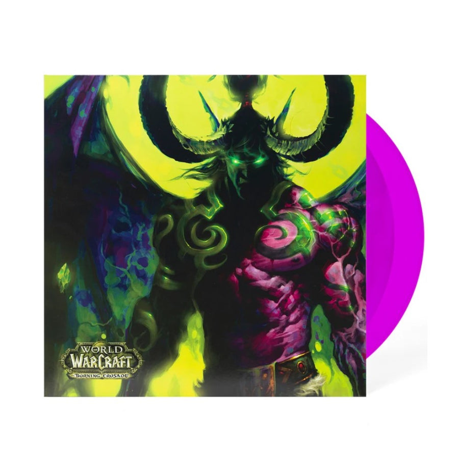 World of Warcraft: The Burning Crusade Exclusive Limited Burning Legion Purple Color Vinyl 2x LP