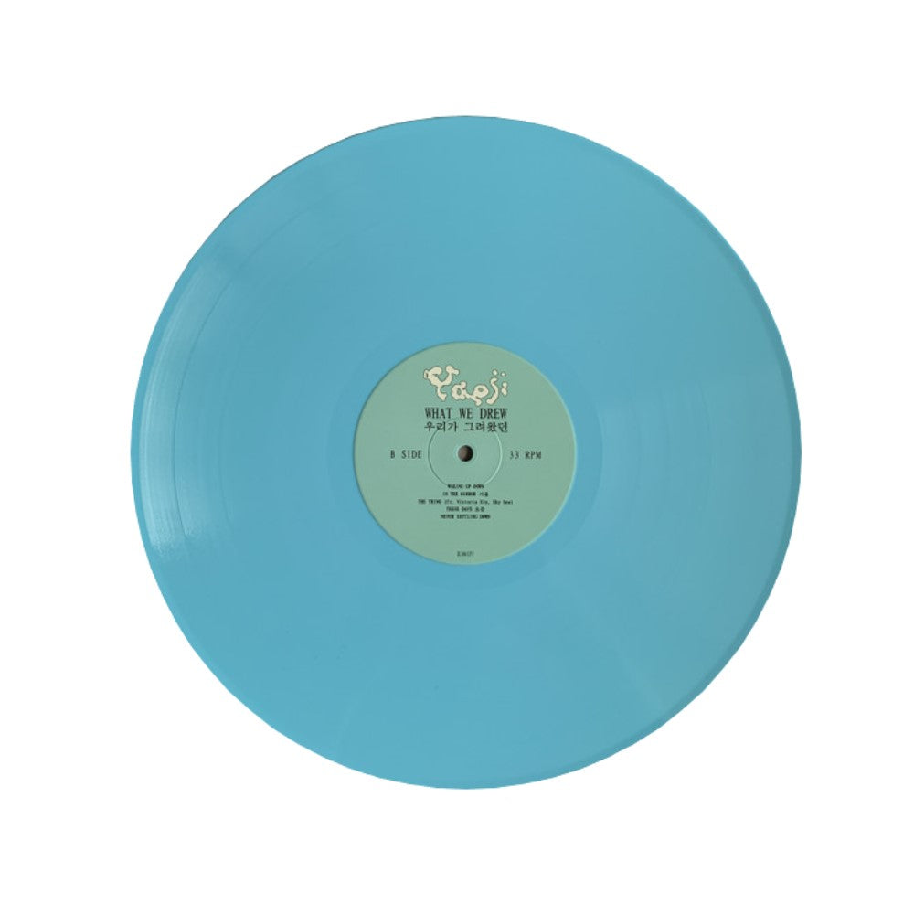 Yaeji - What We Drew = 우리가 그려왔던 Exclusive Sky Blue Vinyl LP