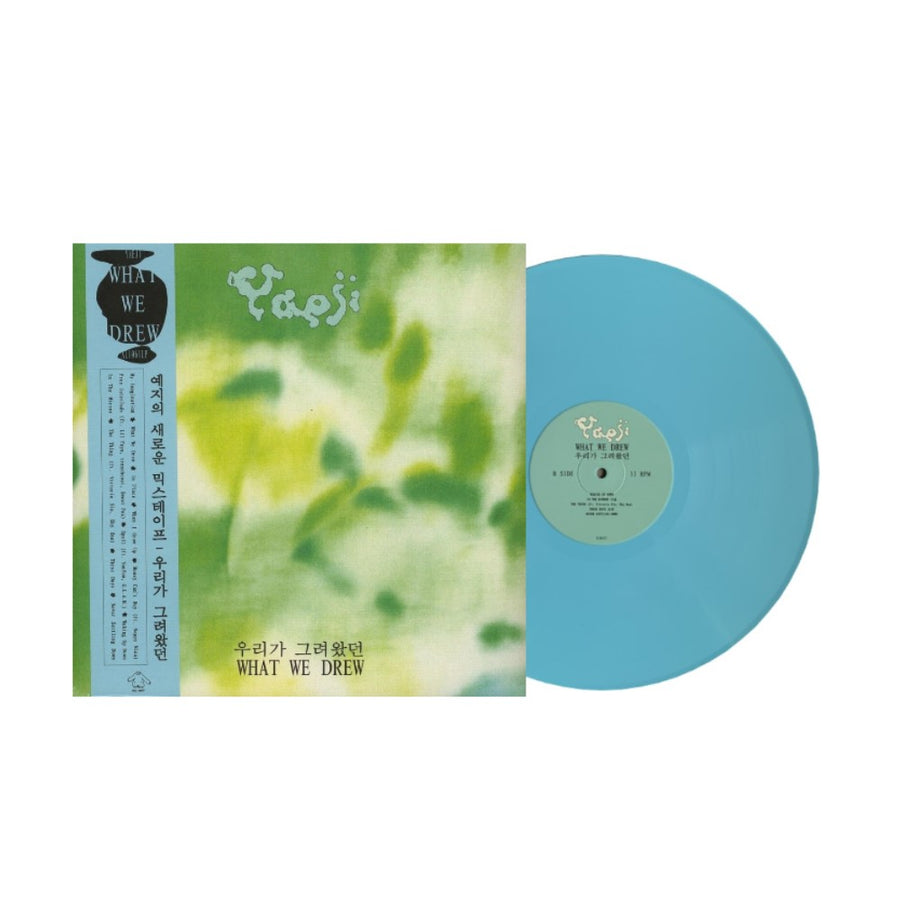 Yaeji - What We Drew = 우리가 그려왔던 Exclusive Limited Sky Blue Color Vinyl LP NM/VG+