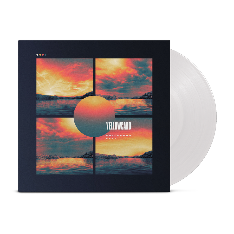 Yellowcard - Childhood Eyes Exclusive Opaque White Color Vinyl LP Limited Edition #700 Copies