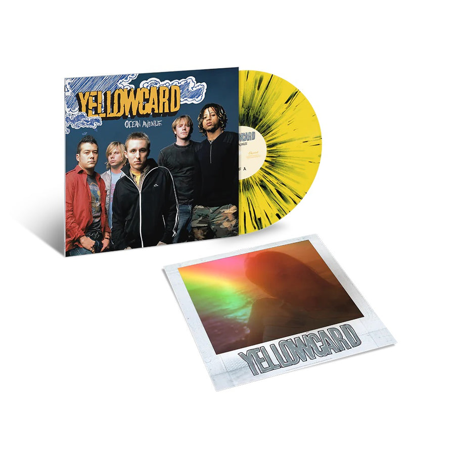 Yellowcard - Ocean Avenue Acoustic Exclusive Limited Yellow/Black Splatter Color Vinyl LP