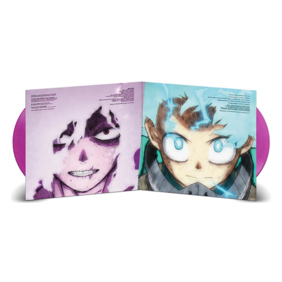 Yuki Hayashi - My Hero Academia Season 6 OST Exclusive Limited Purple Color Vinyl 2x LP