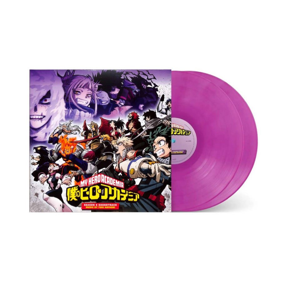 Yuki Hayashi - My Hero Academia Season 6 OST Exclusive Limited Purple Color Vinyl 2x LP