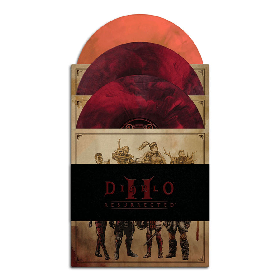 Matt Uelmen Diablo 2 II Resurrected Exclusive Deluxe Marbled Colored Vinyl 3xLP Box Set