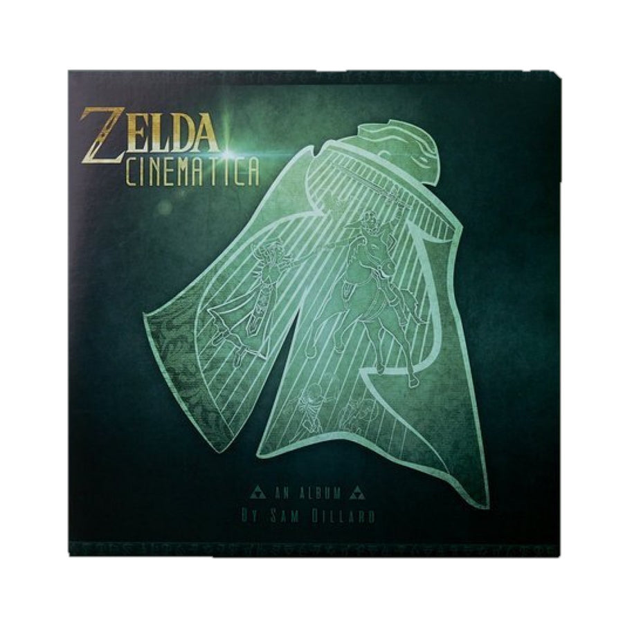 Sam Dillard ‎- Zelda Cinematica A Symphonic Tribute Deluxe Edition Black 2x LP Vinyl Record VGM