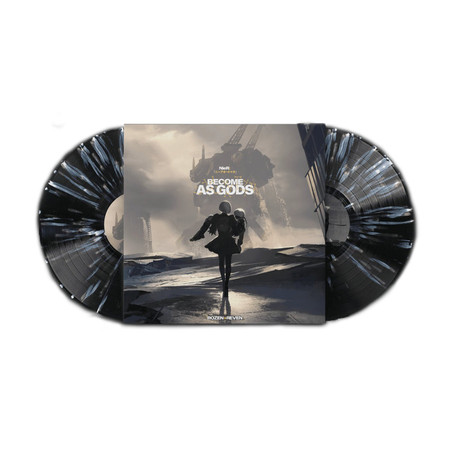 Rozen + Reven - Nier Become As Gods Machine Exclusive Splatter Black White & Gold 2x LP Vinyl Record