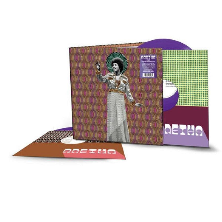 Aretha Franklin - Aretha Self Titled Album Exclusive Limited Edition Opaque Purple Vinyl LP Record