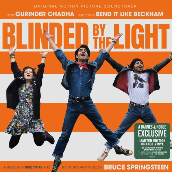 Blinded By The Light - Original Motion Picture Soundtrack Exclusive Limited Edition Orange 2x LP Vinyl