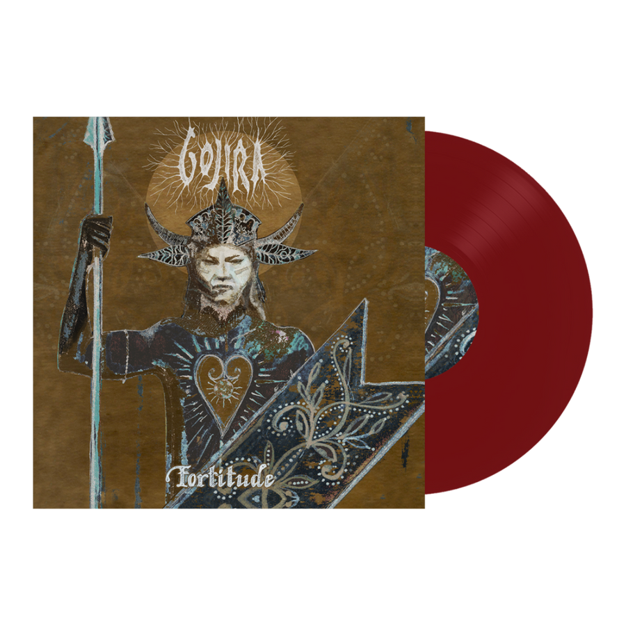 Gojira Fortitude Exclusive Red Color LP Vinyl Record [Spotify Fan First Edition #1000 Copies] 