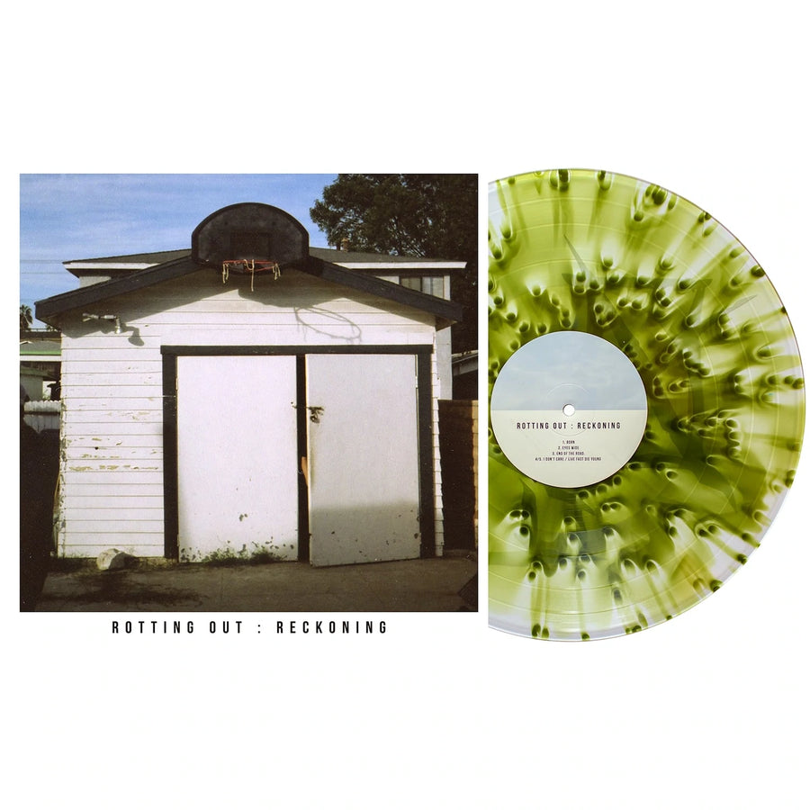 Rotting Out - Reckoning Swamp Green Cloudy Exclusive Vinyl LP Record