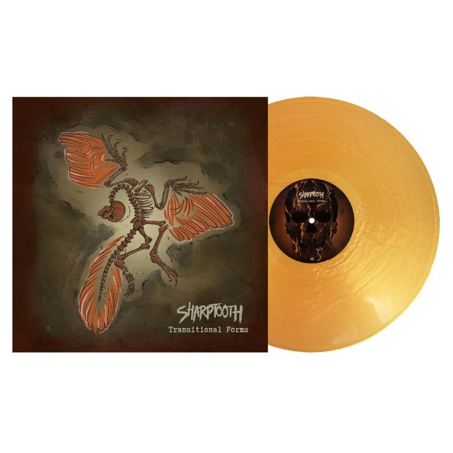 Sharptooth - Transitional Forms Exclusive Gold Nugget LP Vinyl Record Limited Edition #1000