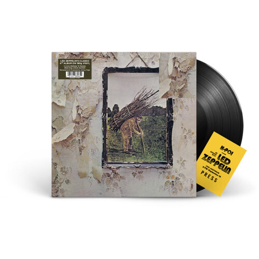 Led Zeppelin - IV Exclusive Limted Edition Black Vinyl LP Record