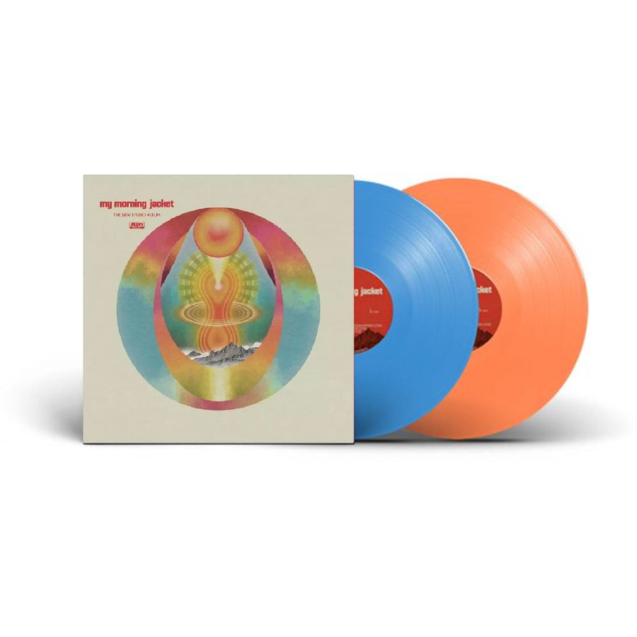 My Morning Jacket Exclusive Sky Blue & Tangerine Color 2x LP Vinyl Record