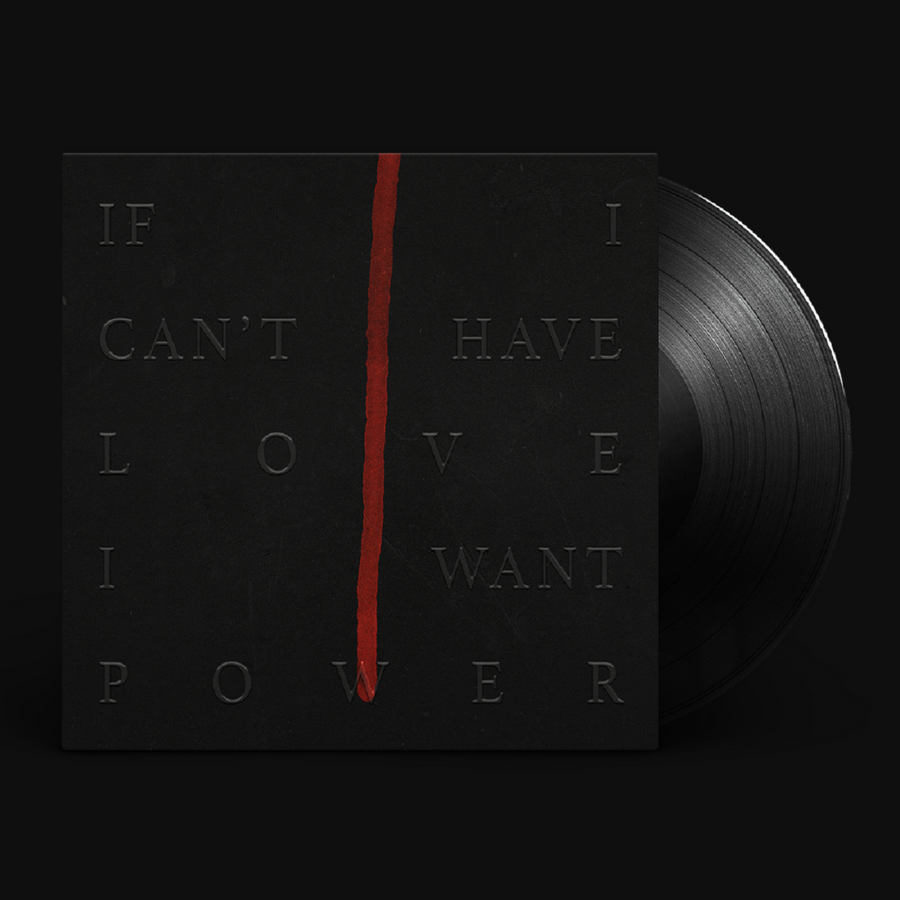 Halsey - If I Can'T Have Love, I Want Power IMAX Exclusive Black Vinyl LP Record With Alternate Cover