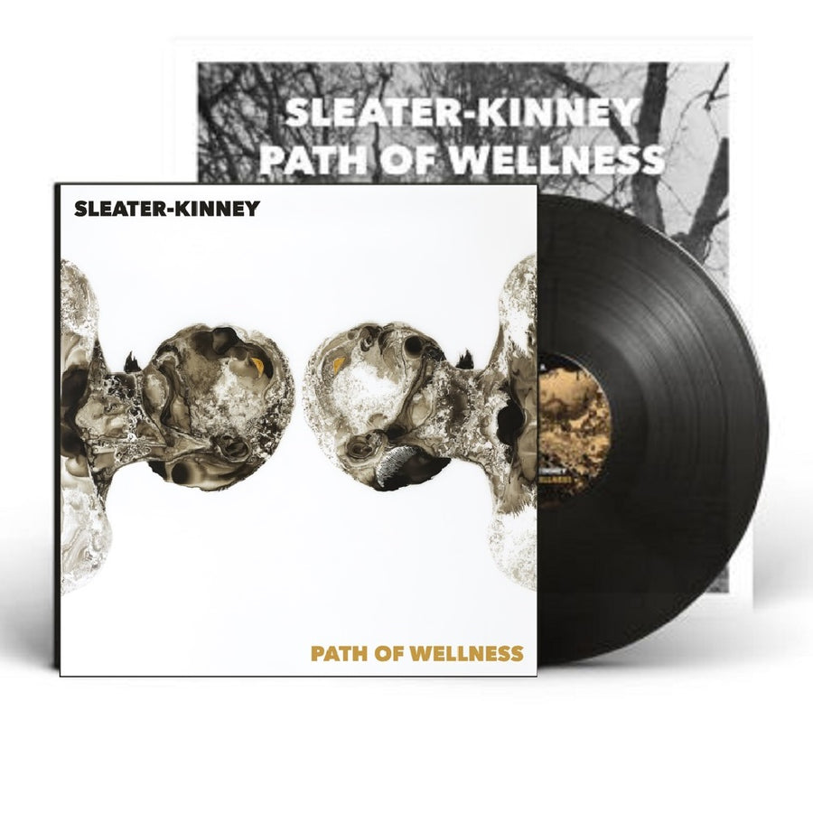 Sleater Kinney - Path Of Wellness Exclusive Limited Edition Opaque Black Vinyl LP Record with Signed Poster