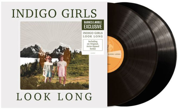 Indigo Girls - Look Long Exclusive Black Vinyl 2LP with Signed Setlist Insert [Condition VG+/NM]