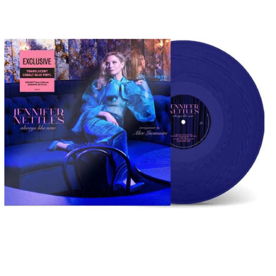 Jennifer Nettles - Always Like New Exclusive Translucent Cobalt Blue Vinyl LP Record Limited Edition