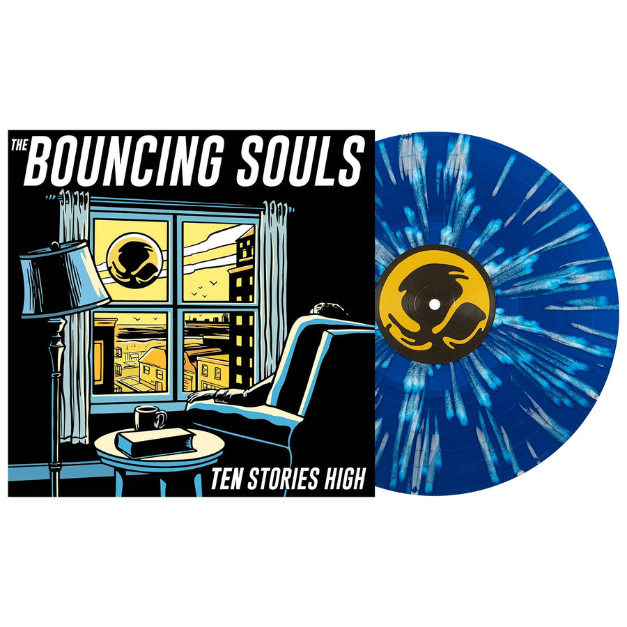 Bouncing Souls - Ten Stories High Exclusive Limited Edition Blue With Heavy White Splatter Vinyl LP