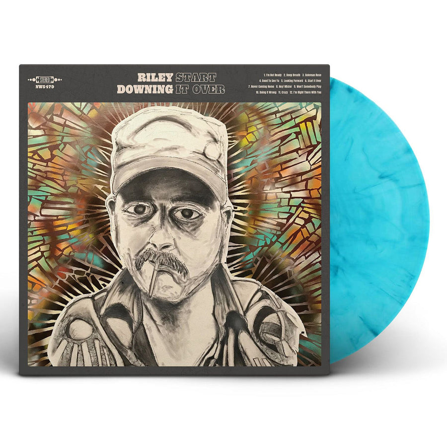 riley-downing-start-it-over-exclusive-limited-edition-sea-glass-turquoise-colored-vinyl-lp