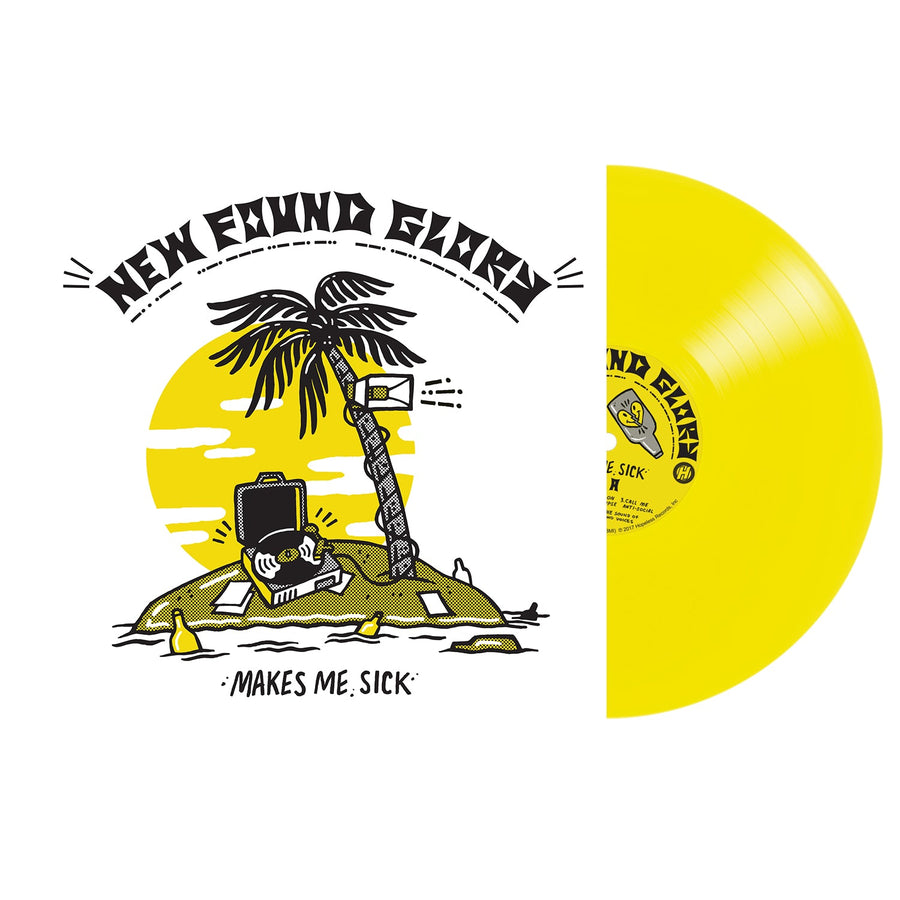 New Found Glory - Makes Me Sick Exclusive Limited Yellow Color Vinyl LP