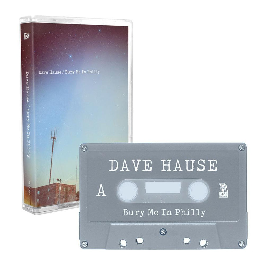 Dave Hause ‎- Bury Me In Philly Metallic Grey Cassette